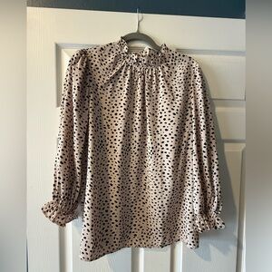 Women’s dotted blouse